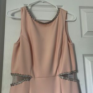 Pink long dress with tags